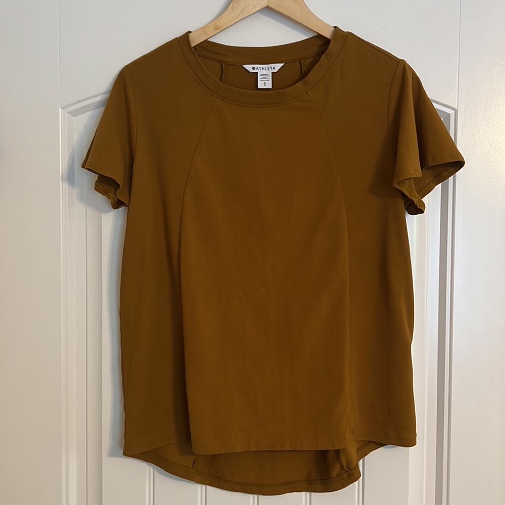 Athleta Skyway Flutter Sleeve Tee Size: S - Picture 4 of 7